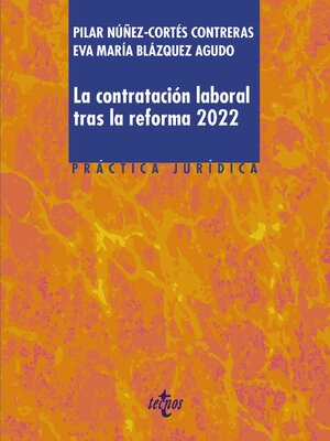 cover image of La contratación laboral tras la reforma 2022